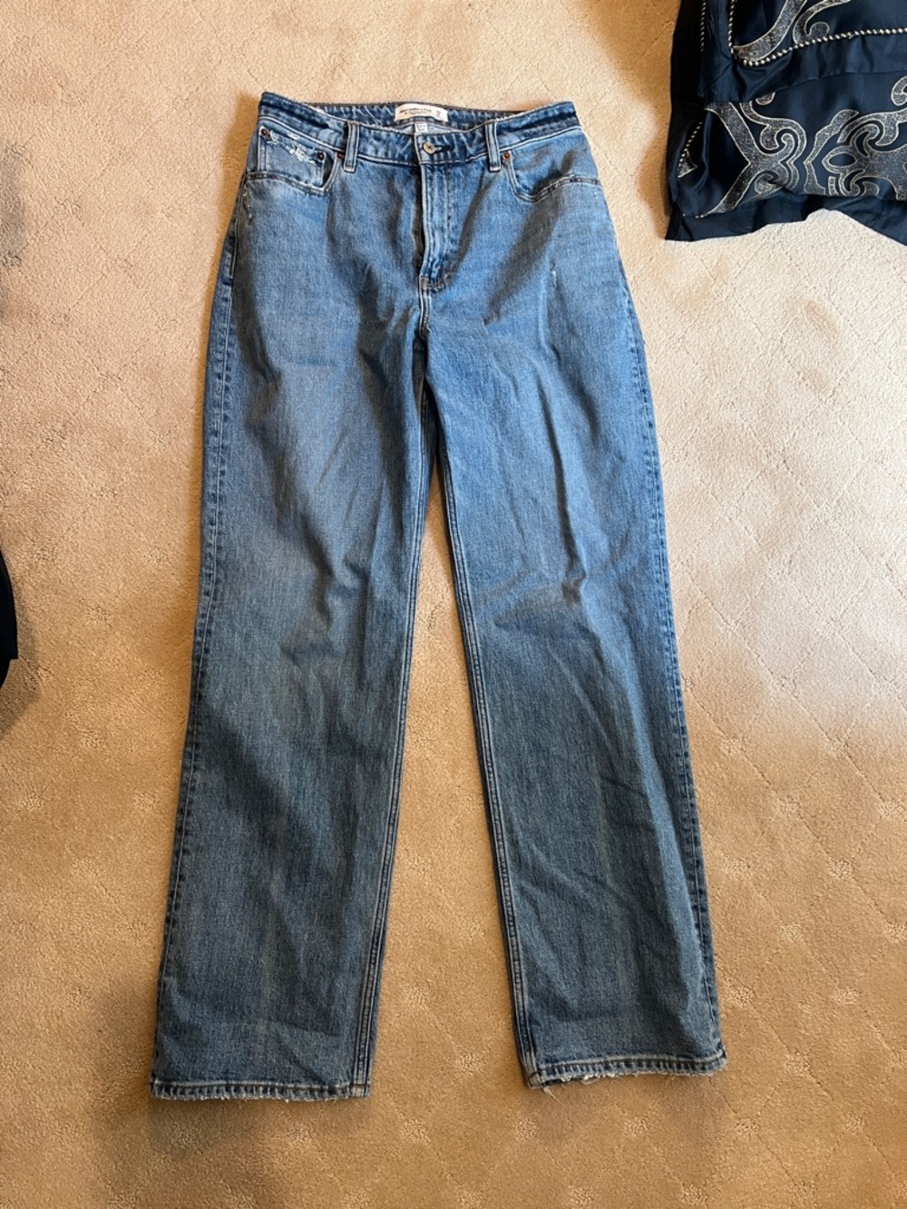Abercrombie & Fitch 90s Relaxed High Rise Curve Love